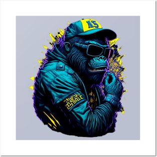Rampage of Style: Urban Gorilla Edition Posters and Art